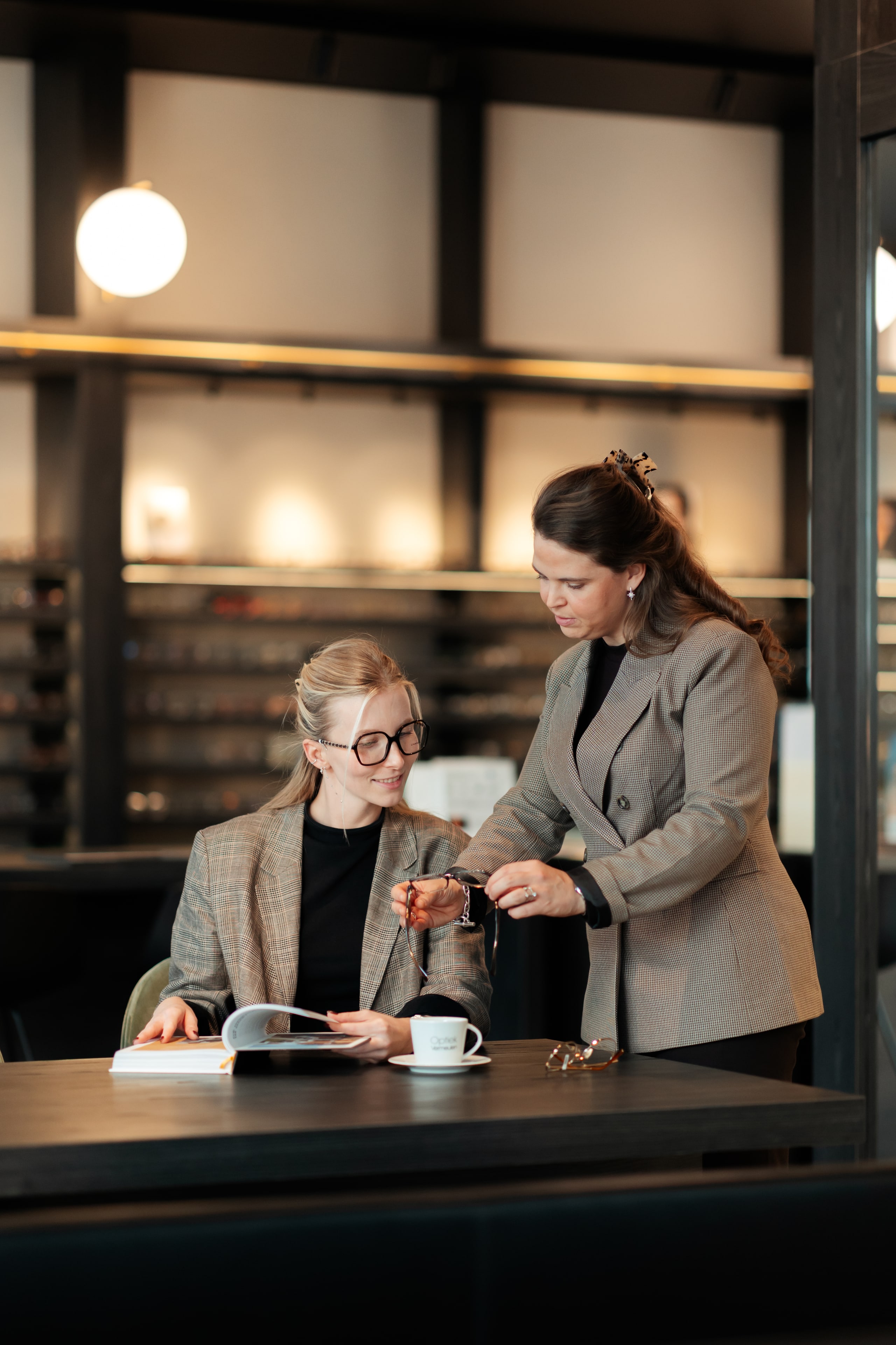 Bedrijfsfotografie voor Optiek Vermeulen door Kodak Fem