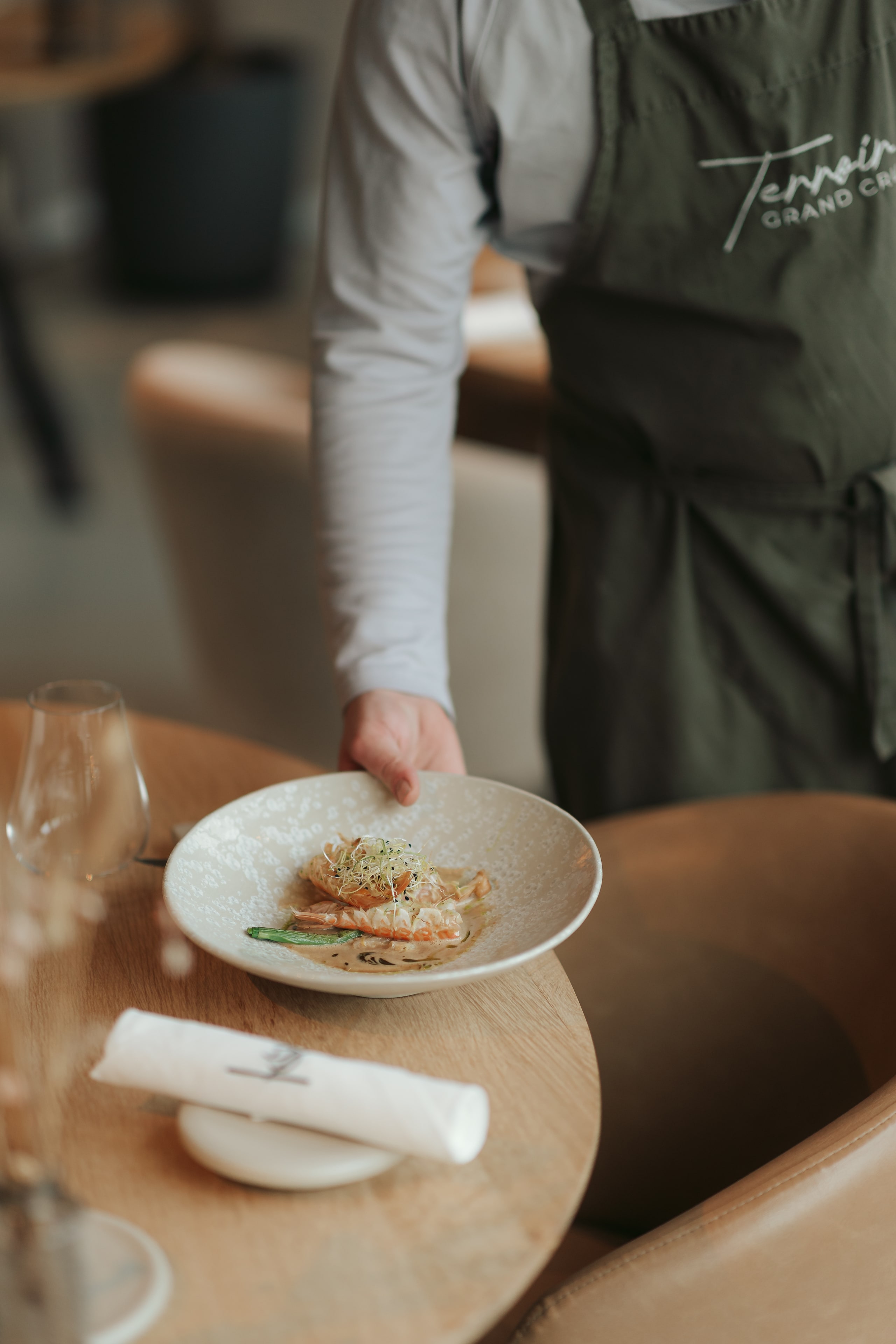 Culinaire fotografie voor Terroir Grand Cru door Kodak Fem